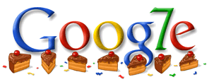 Google souffle ses 7 bougies - Septembre 2005